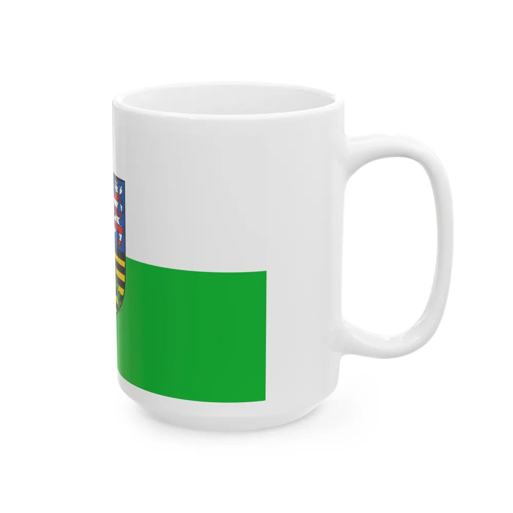 Flag of Schmalkalden Meiningen Germany - White Coffee Mug-Go Mug Yourself