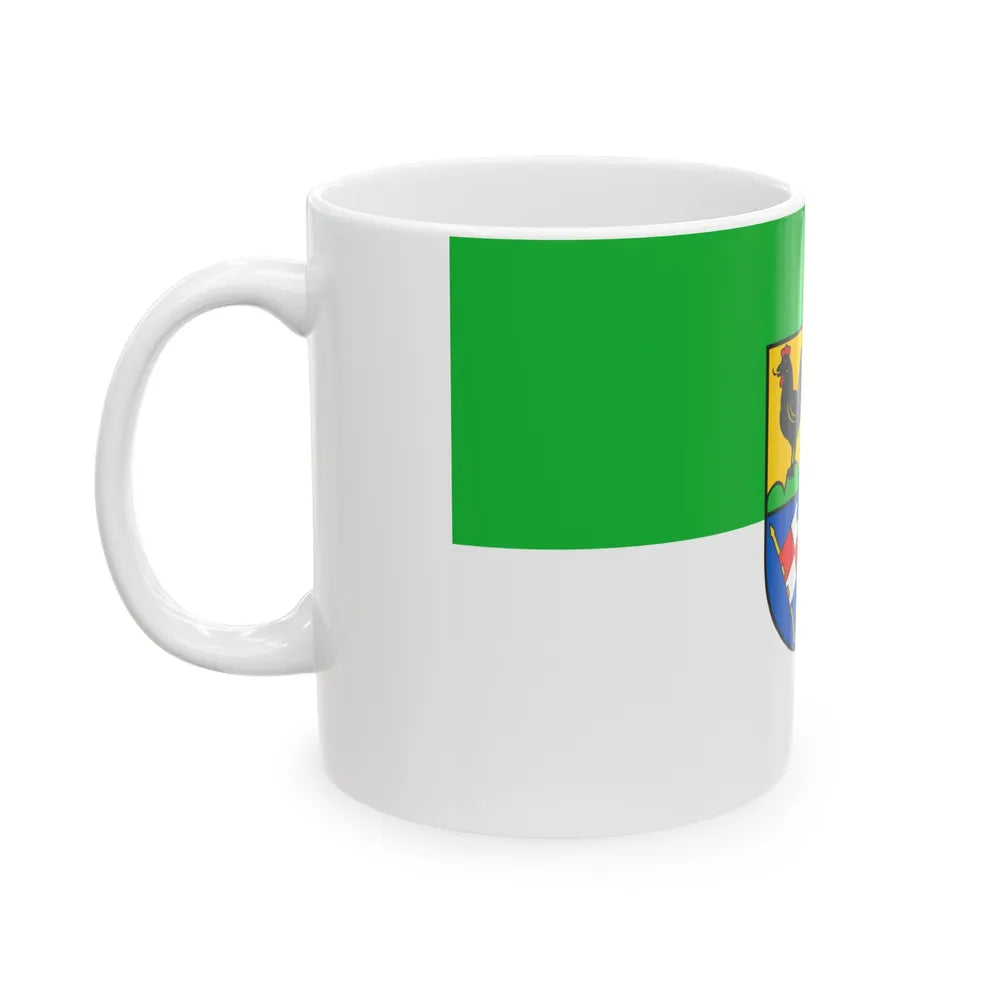 Flag of Schmalkalden Meiningen Germany - White Coffee Mug-Go Mug Yourself