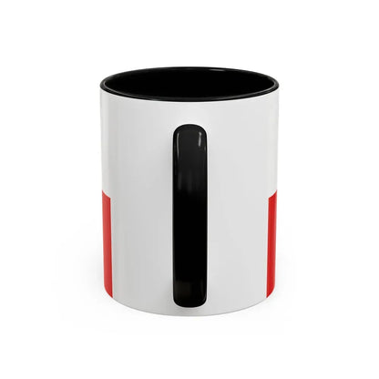 Flag of Schwabach Germany - Accent Coffee Mug - Go Mug Yourself