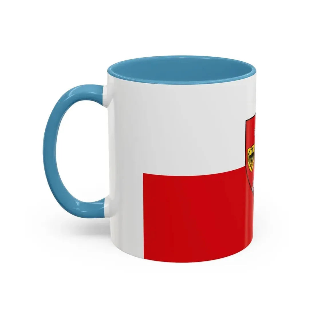 Flag of Schwabach Germany - Accent Coffee Mug - Go Mug Yourself