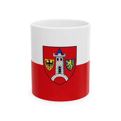 Flag of Schwabach Germany - White Coffee Mug-11oz-Go Mug Yourself