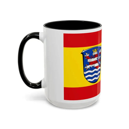 Flag of Schwalm Eder Kreis Germany - Accent Coffee Mug - Go Mug Yourself