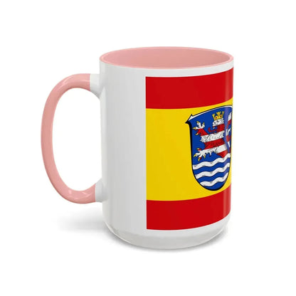 Flag of Schwalm Eder Kreis Germany - Accent Coffee Mug - Go Mug Yourself