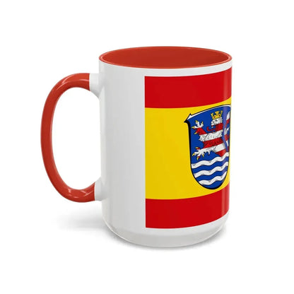 Flag of Schwalm Eder Kreis Germany - Accent Coffee Mug - Go Mug Yourself