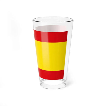 Flag of Schwalm Eder Kreis Germany - Pint Glass 16oz - Go Mug Yourself