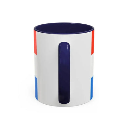 Flag of Schwandorf Germany - Accent Coffee Mug - Go Mug Yourself