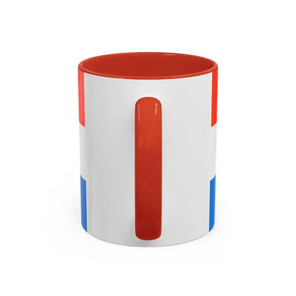 Flag of Schwandorf Germany - Accent Coffee Mug - Go Mug Yourself