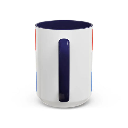 Flag of Schwandorf Germany - Accent Coffee Mug - Go Mug Yourself