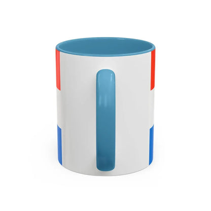 Flag of Schwandorf Germany - Accent Coffee Mug - Go Mug Yourself