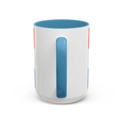 Flag of Schwandorf Germany - Accent Coffee Mug - Go Mug Yourself