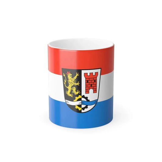 Flag of Schwandorf Germany - Color Changing Coffee Mug 11oz - Go Mug Yourself