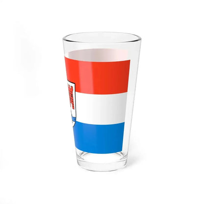 Flag of Schwandorf Germany - Pint Glass 16oz - Go Mug Yourself