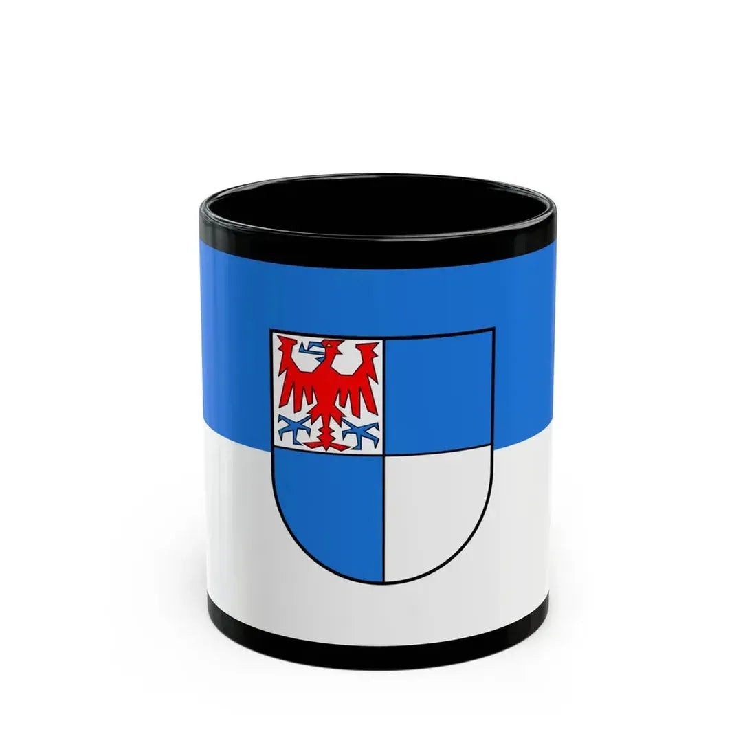Flag of Schwarzwald Baar Kreis Germany - Black Coffee Mug 11oz - Go Mug Yourself
