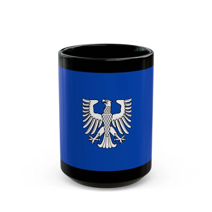 Flag of Schweinfurt 2 Germany - Black Coffee Mug-15oz-Go Mug Yourself