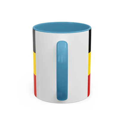 Flag of Schweinfurt Germany - Accent Coffee Mug - Go Mug Yourself