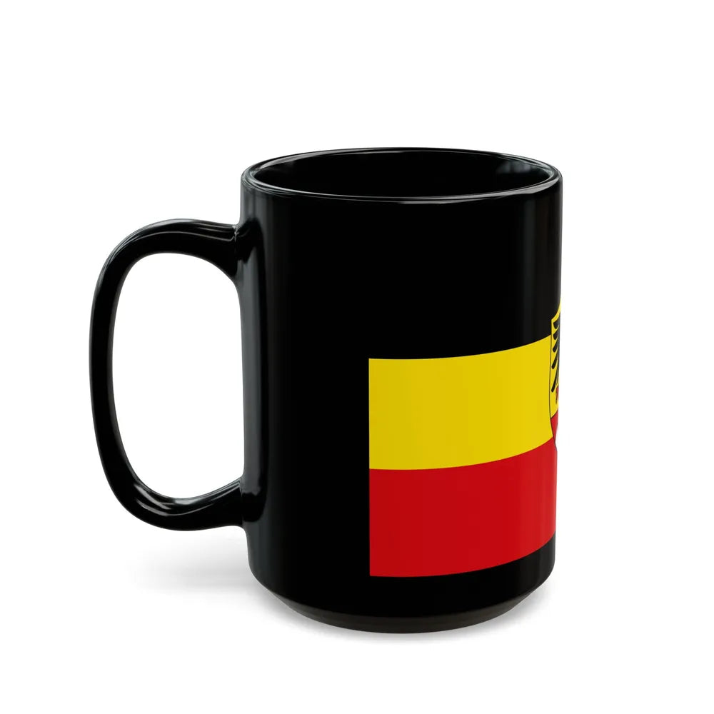 Flag of Schweinfurt Germany - Black Coffee Mug-Go Mug Yourself