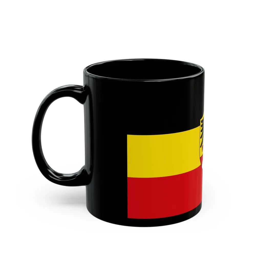 Flag of Schweinfurt Germany - Black Coffee Mug-Go Mug Yourself