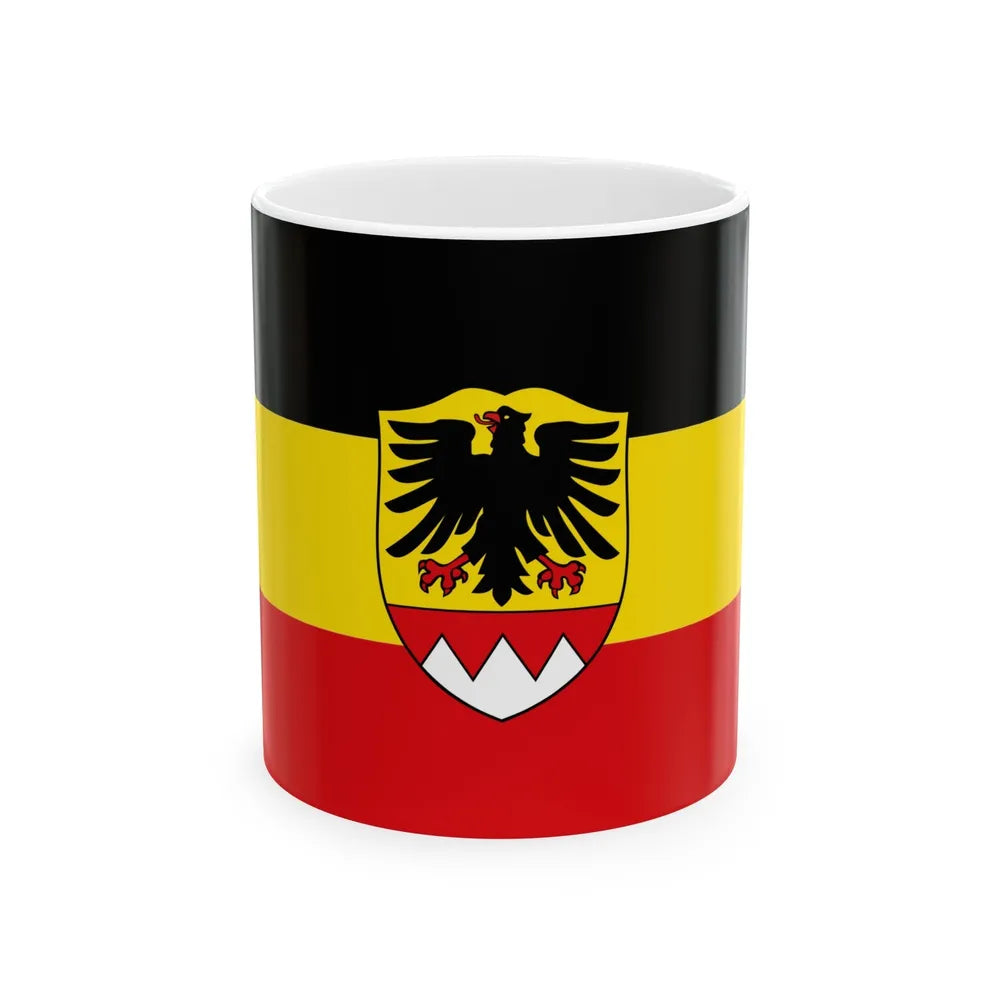 Flag of Schweinfurt Germany - White Coffee Mug-11oz-Go Mug Yourself