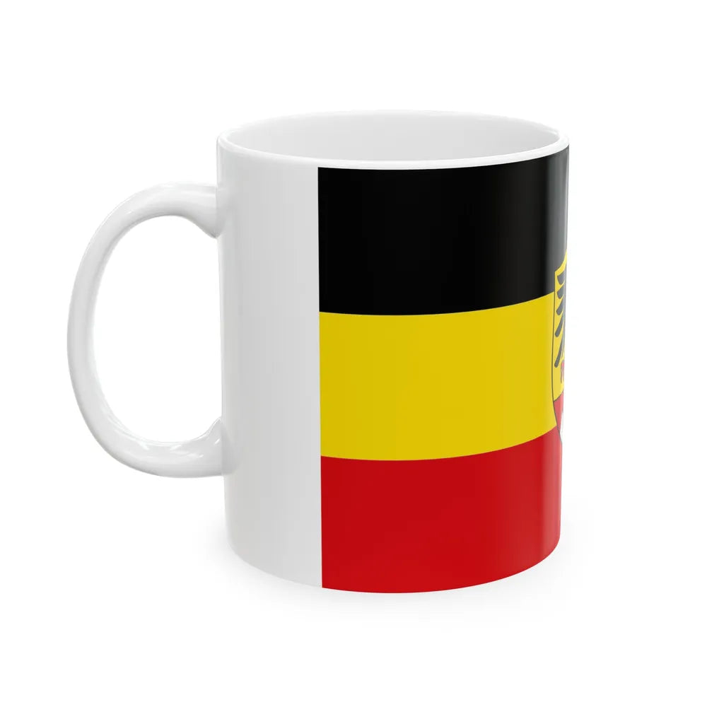 Flag of Schweinfurt Germany - White Coffee Mug-Go Mug Yourself