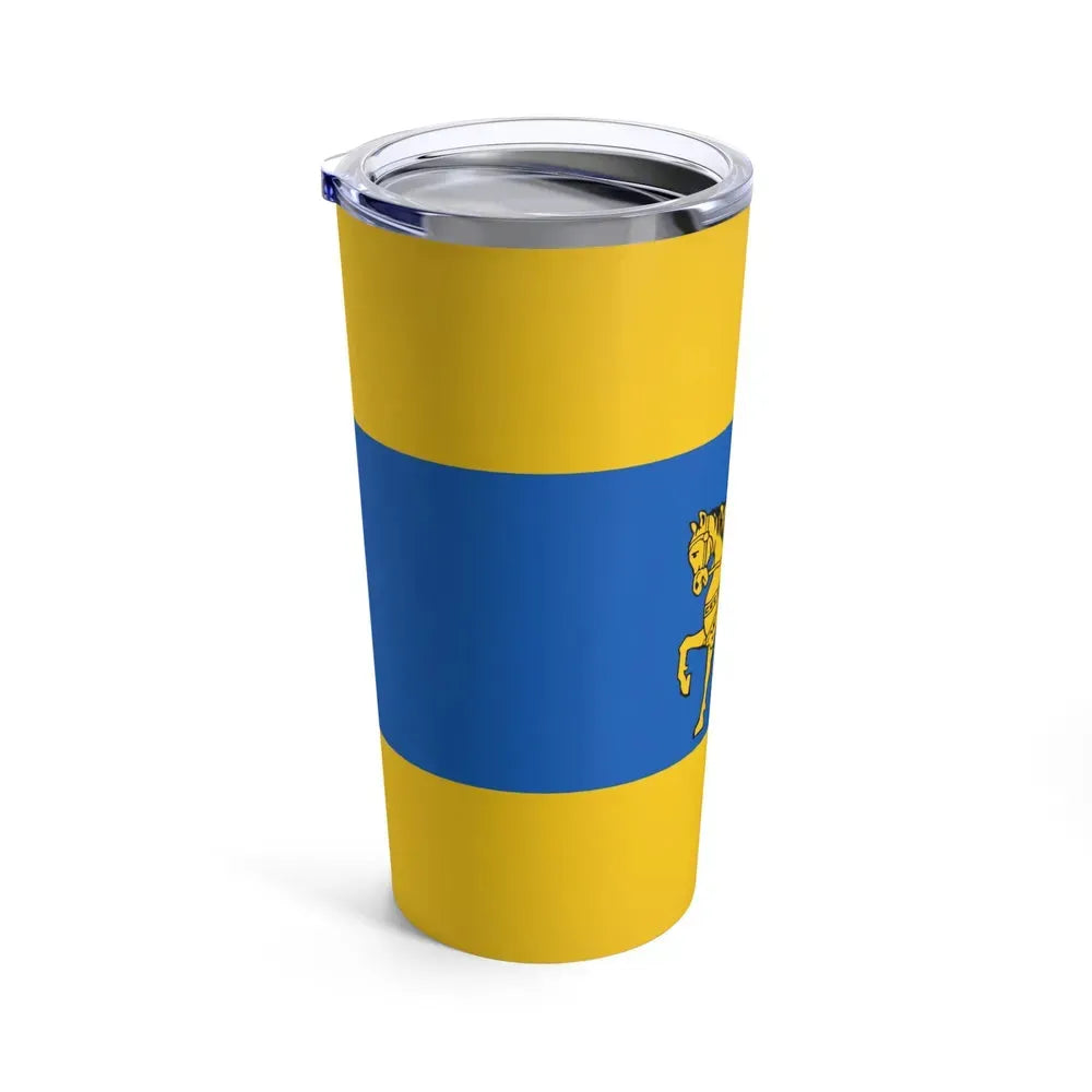 Flag of Schwerin Germany - Tumbler 20oz - Go Mug Yourself