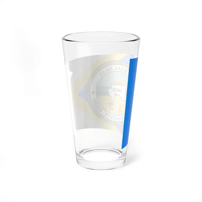 Flag of Scioto County Ohio (United States) Pint Glass 16oz - Go Mug Yourself