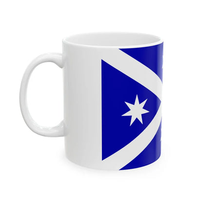 Flag of Scotland Island (Australia) White Coffee Mug - Go Mug Yourself