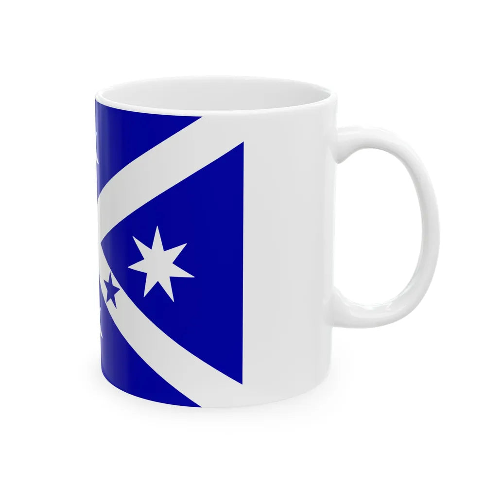 Flag of Scotland Island (Australia) White Coffee Mug - Go Mug Yourself