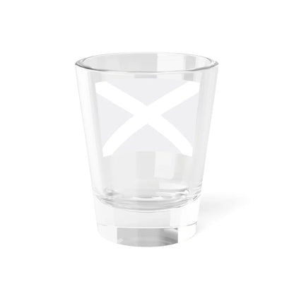 Flag of Scotland navy blue 3-2 (Scotland) Shot Glass 1.5oz - Go Mug Yourself