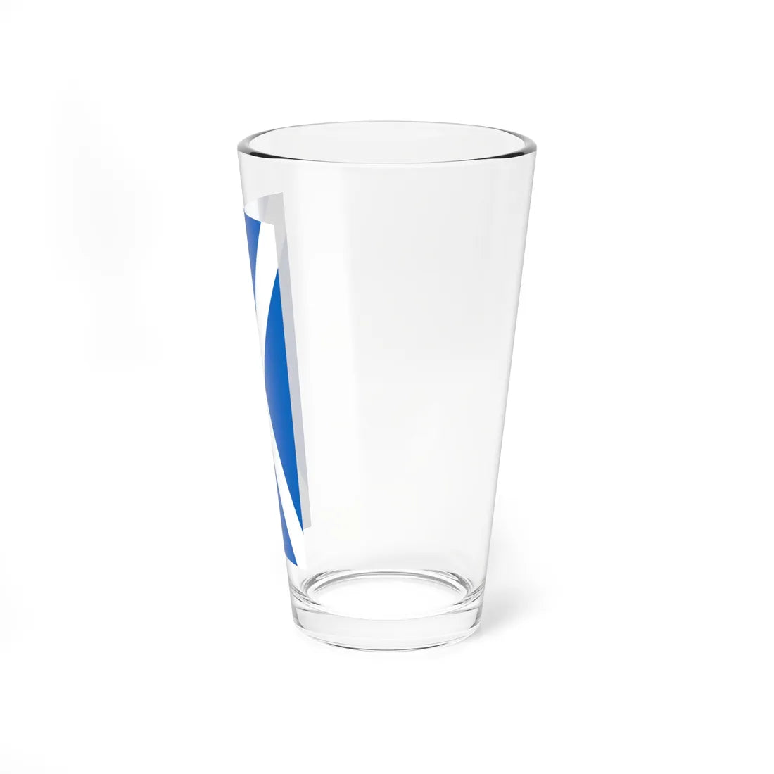 Flag of Scotland vertical (Scotland) Pint Glass 16oz - Go Mug Yourself