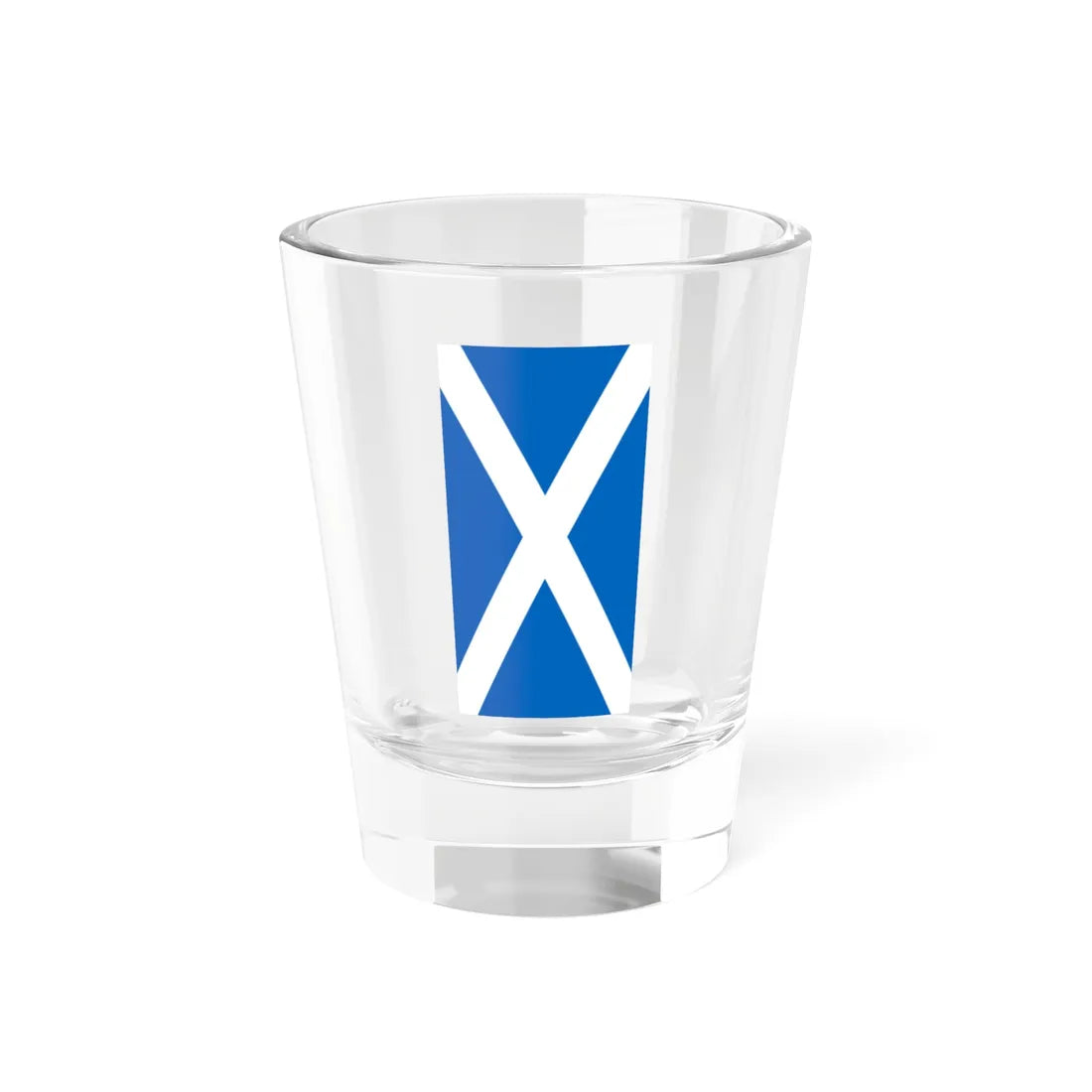 Flag of Scotland vertical (Scotland) Shot Glass 1.5oz 1.5oz - Go Mug Yourself