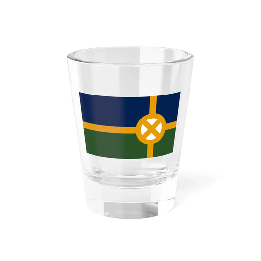 Flag of Scott Louisiana (United States) Shot Glass 1.5oz 1.5oz - Go Mug Yourself