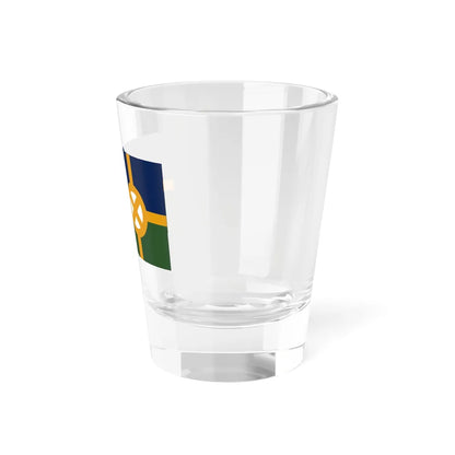 Flag of Scott Louisiana (United States) Shot Glass 1.5oz - Go Mug Yourself