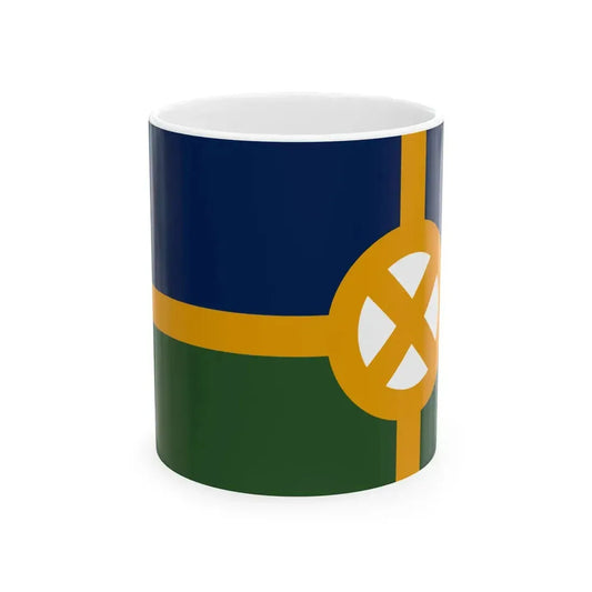 Flag of Scott Louisiana (United States) White Coffee Mug 11oz - Go Mug Yourself