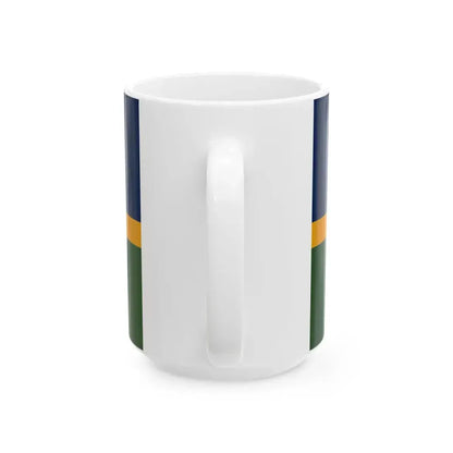 Flag of Scott Louisiana (United States) White Coffee Mug - Go Mug Yourself