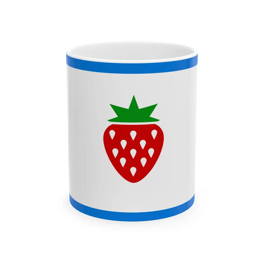 Flag of Searcy County Arkansas (United States) White Coffee Mug 11oz - Go Mug Yourself
