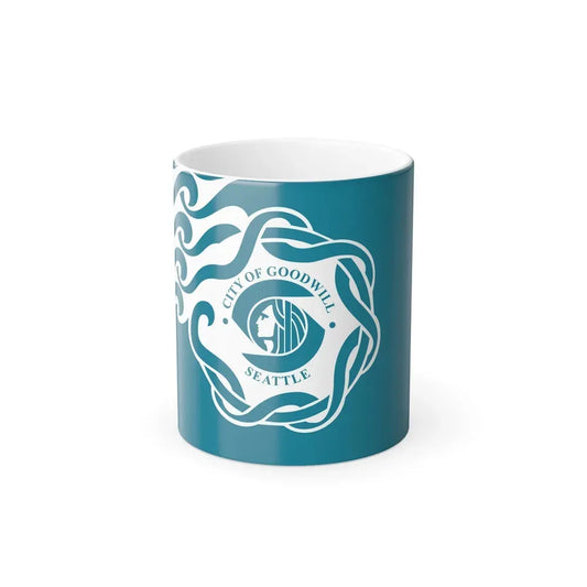 Flag of Seattle - Color Changing Coffee Mug 11oz - Go Mug Yourself