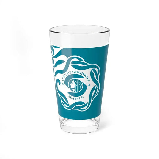 Flag of Seattle - Pint Glass 16oz 16oz - Go Mug Yourself