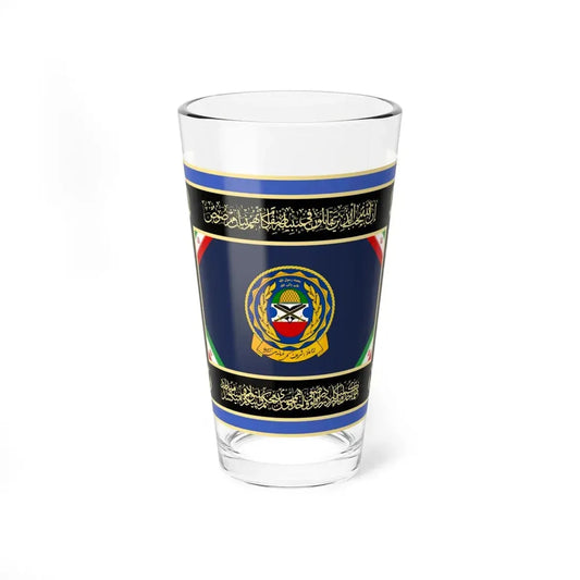 Flag of Secretariat of the General Supervision of the Army Ground Force Command of I.R.Iran (Iran) Pint Glass 16oz 16oz - Go Mug Yourself