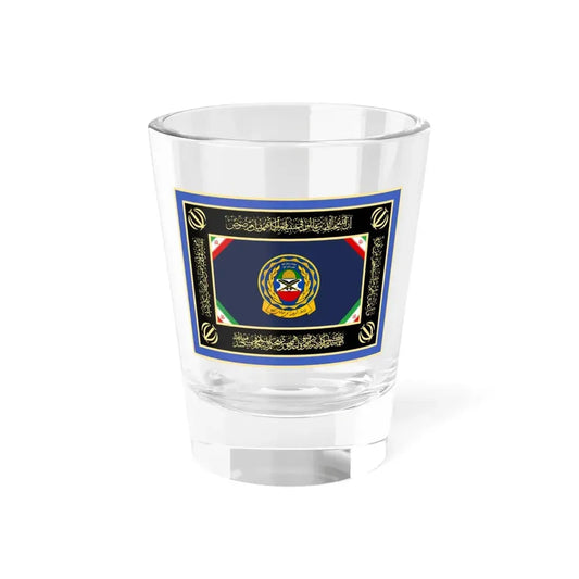Flag of Secretariat of the General Supervision of the Army Ground Force Command of I.R.Iran (Iran) Shot Glass 1.5oz 1.5oz - Go Mug Yourself