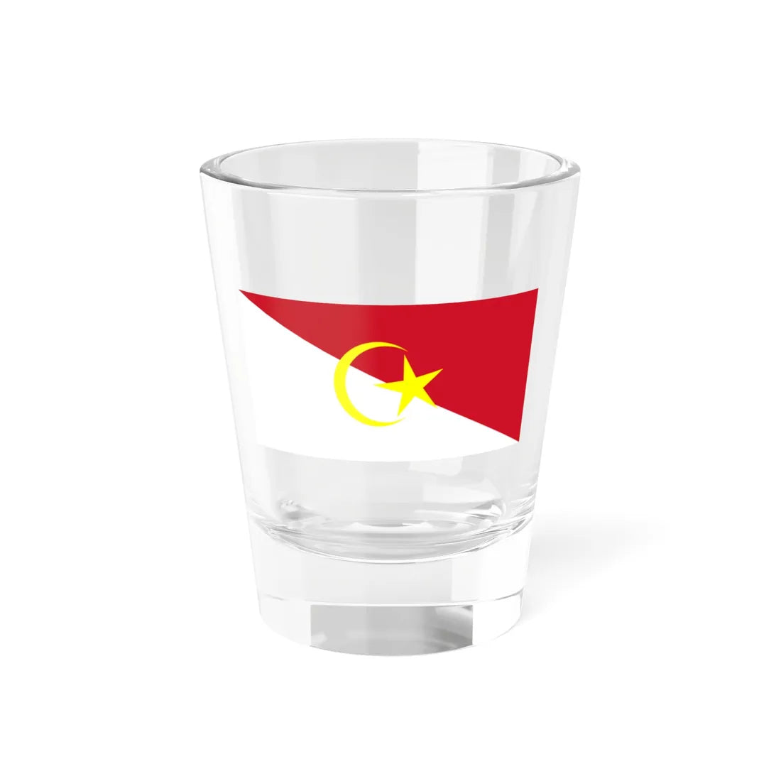 Flag of Segamat Johor (Malaysia) Shot Glass 1.5oz 1.5oz - Go Mug Yourself