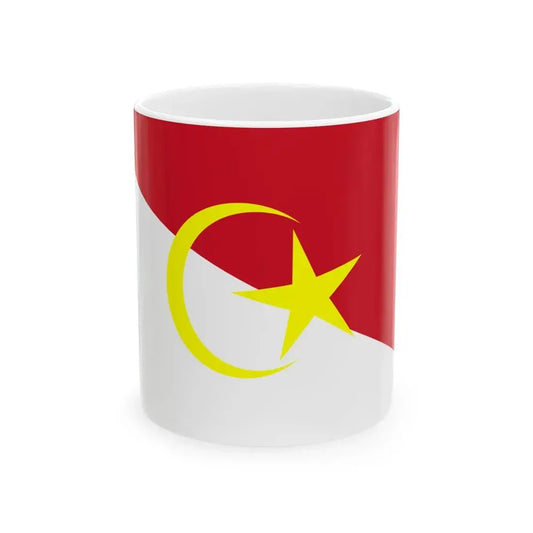 Flag of Segamat Johor (Malaysia) White Coffee Mug 11oz - Go Mug Yourself