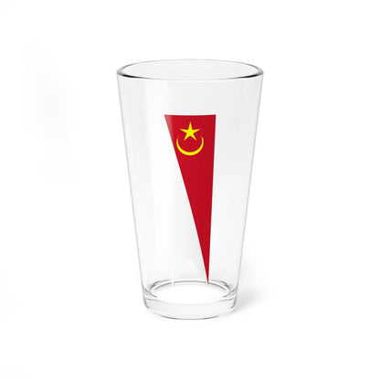 Flag of Segamat Johor vertical (Malaysia) Pint Glass 16oz 16oz - Go Mug Yourself