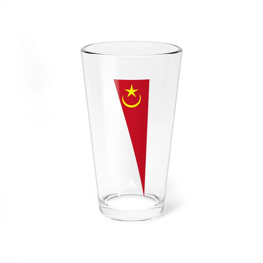 Flag of Segamat Johor vertical (Malaysia) Pint Glass 16oz 16oz - Go Mug Yourself