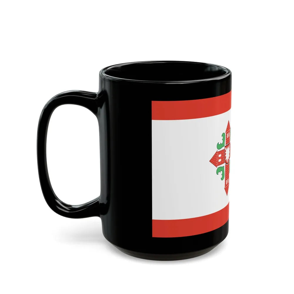 Flag of Segeberg Germany - Black Coffee Mug-Go Mug Yourself