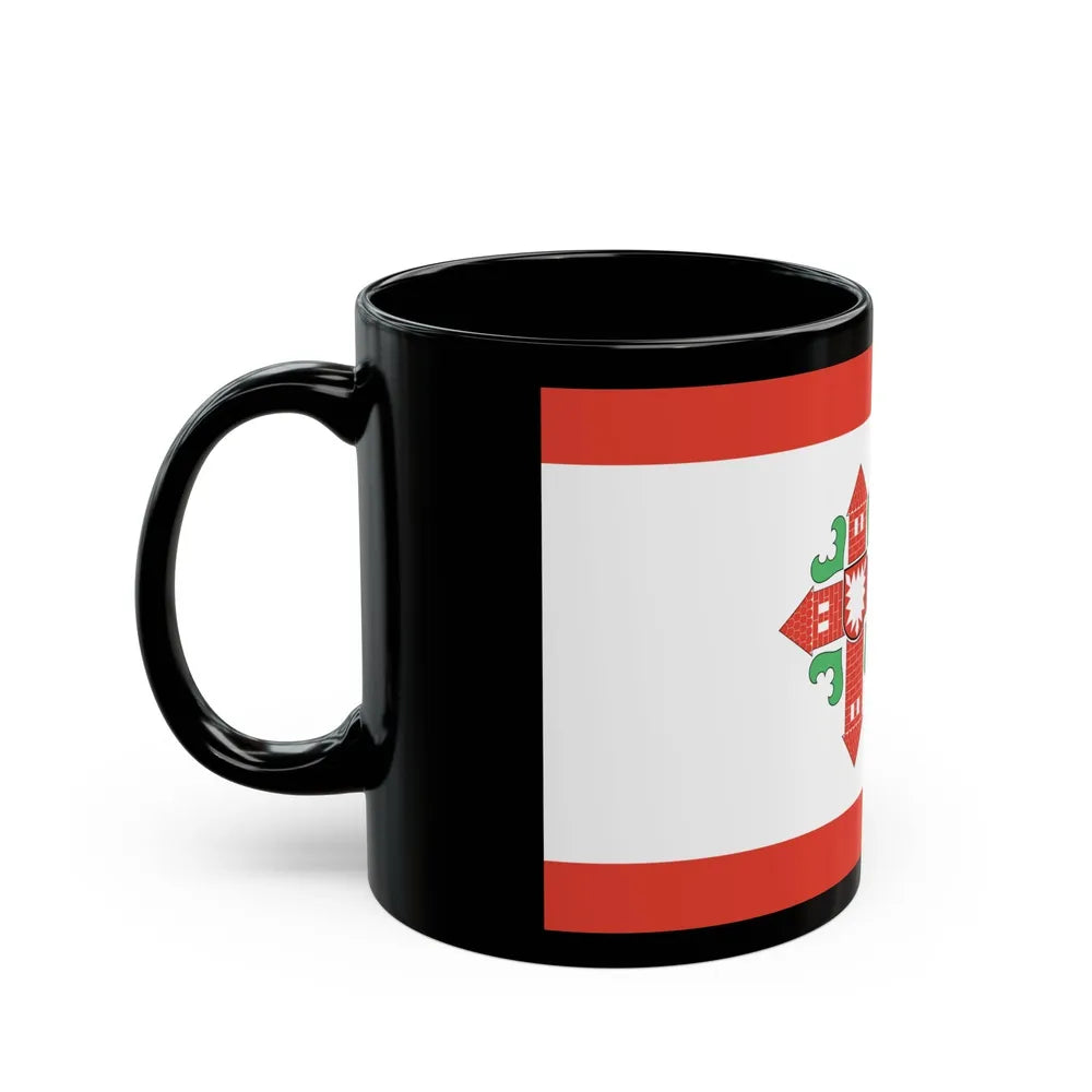 Flag of Segeberg Germany - Black Coffee Mug-Go Mug Yourself