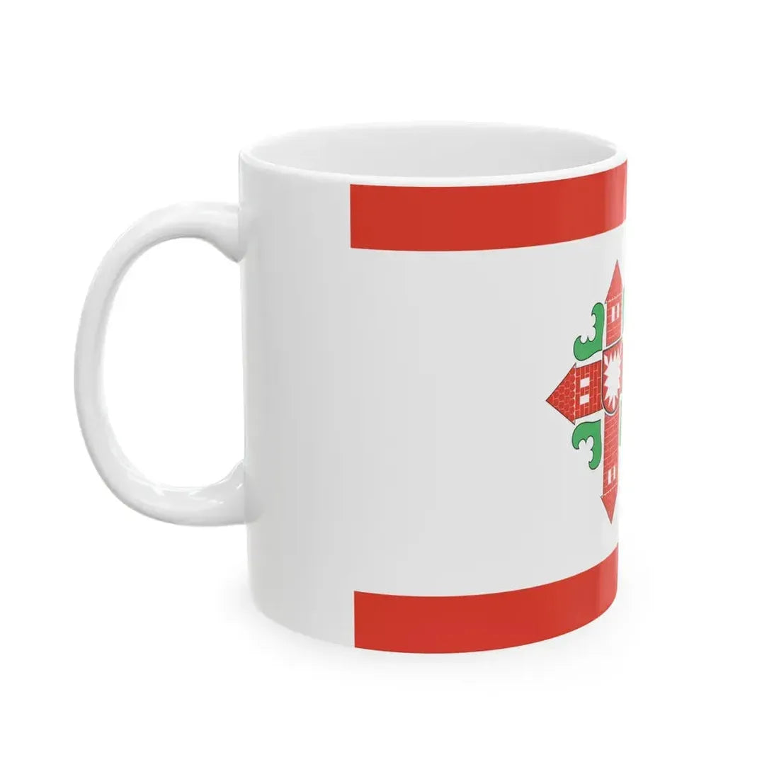 Flag of Segeberg Germany - White Coffee Mug - Go Mug Yourself