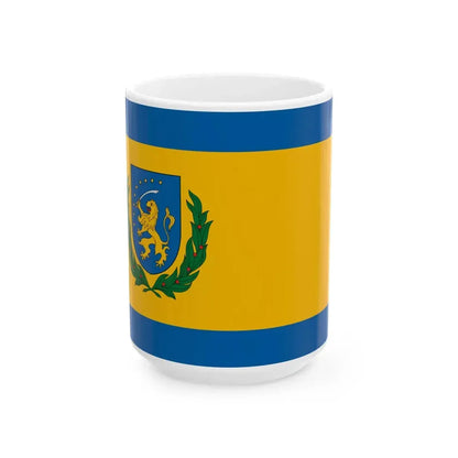 Flag of Segesd (Hungary) White Coffee Mug 15oz - Go Mug Yourself