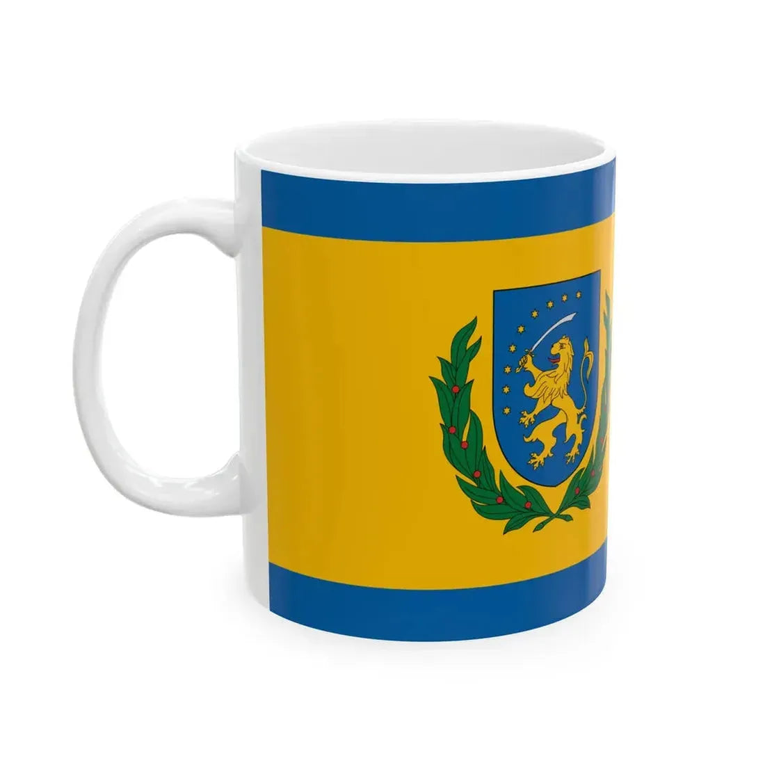 Flag of Segesd (Hungary) White Coffee Mug - Go Mug Yourself