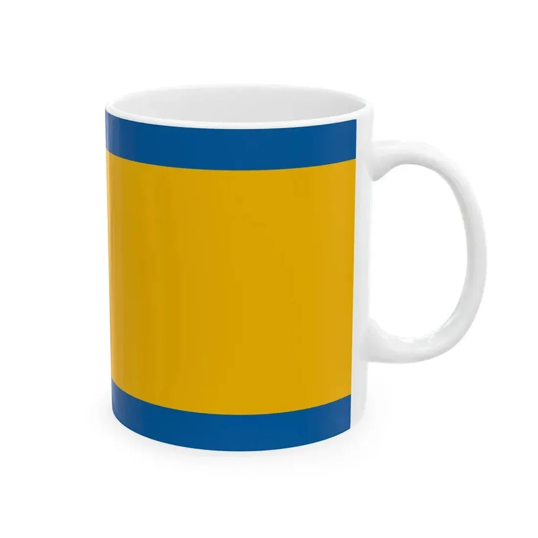 Flag of Segesd (Hungary) White Coffee Mug - Go Mug Yourself