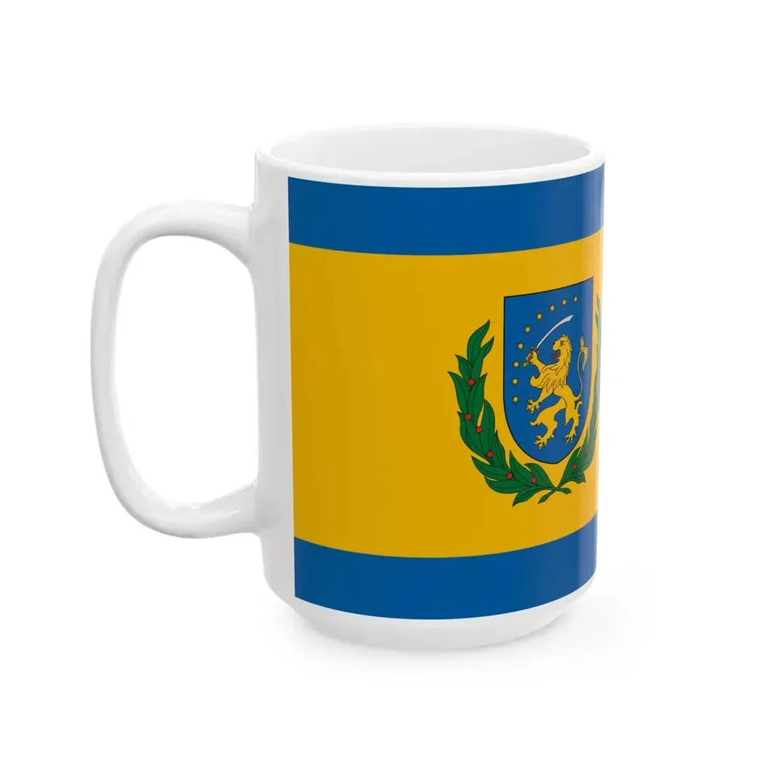 Flag of Segesd (Hungary) White Coffee Mug - Go Mug Yourself